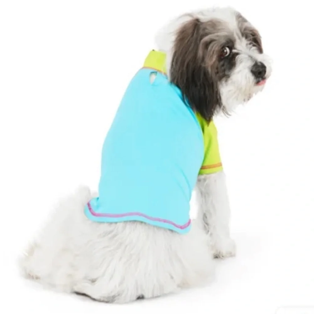 YOULY Blue Cooling Rashguard for Dogs L
